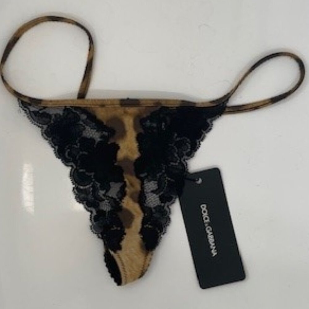 Dolce & Gabbana Underwear- GString Bikini Sz 01